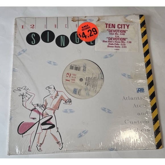 Other - Ten City Devotion Vinyl Record Devotion / Bam Bam's House Mix Bonus Beats EX